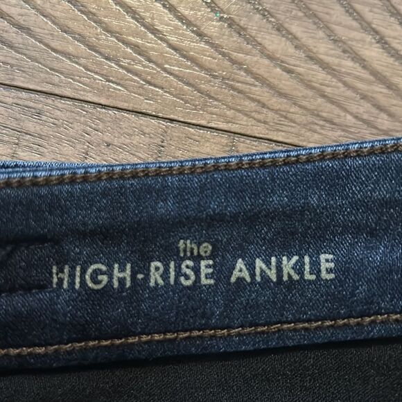 Hi Rise Skinny Ankle Dark Wash 🧼 London Jeans 👖 stretch 4 pocket. - Picture 13 of 17